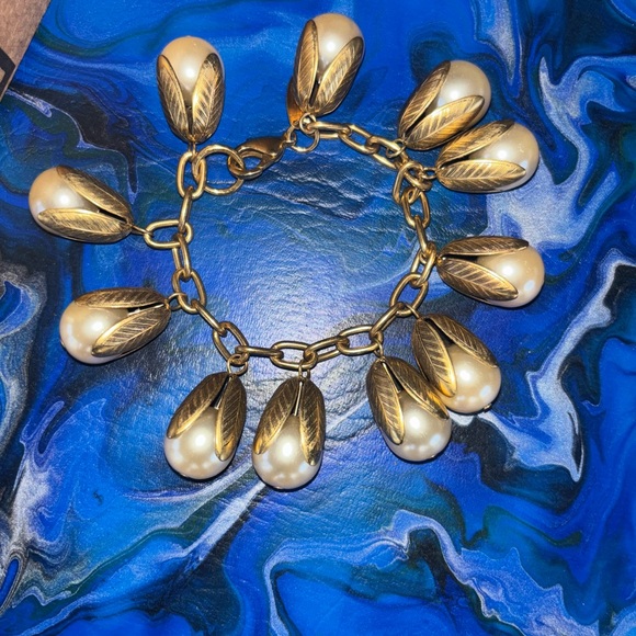 Vintage Lenora Dame Large Dangle Charm Bracelet - Picture 6 of 7